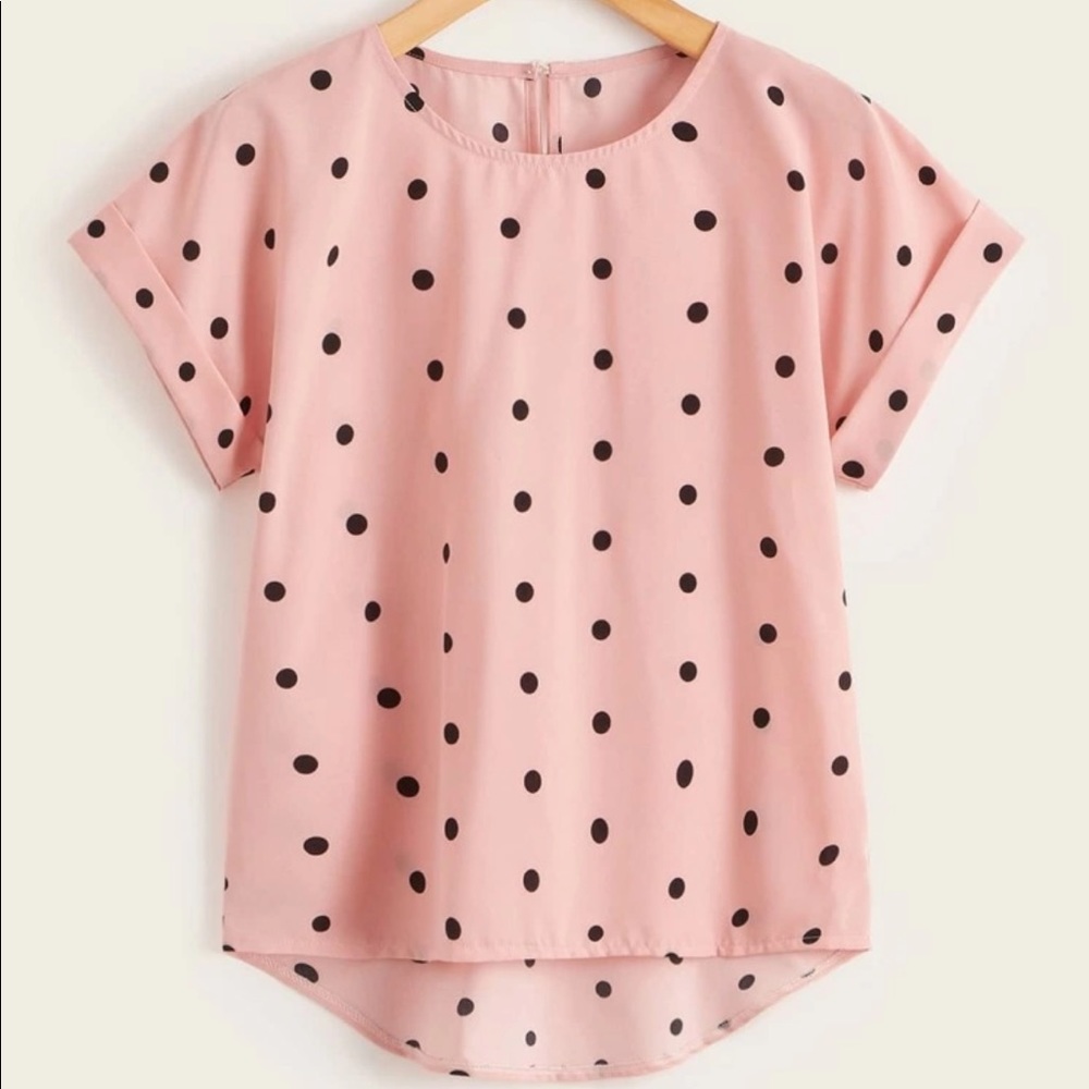 High-low Cuff Top